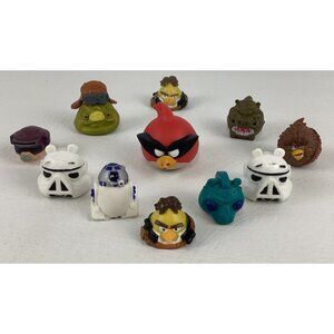 Angry Birds Star Wars Mini Figure Topper Chewbacca Greedo Pig Leia Han Solo Lot